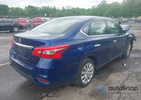 2017 Nissan Sentra S из США, поврежденный, VIN 3N1AB7AP4HY353025